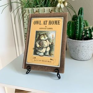 1975 Owl at Home by Arnold Lobel Vintage Book